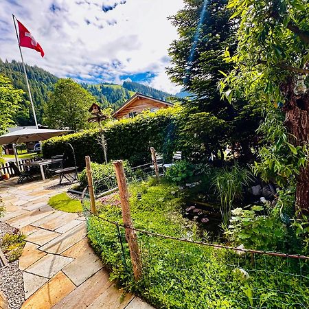 The Swiss Paradise 2 Apartment With Garden, Whirlpool, And Mountain Panorama Wirzweli Buitenkant foto