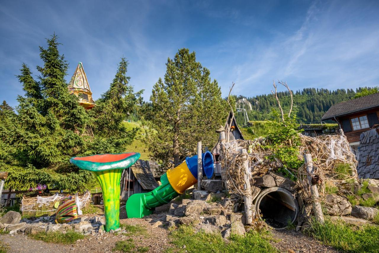The Swiss Paradise 2 Apartment With Garden, Whirlpool, And Mountain Panorama Wirzweli Buitenkant foto