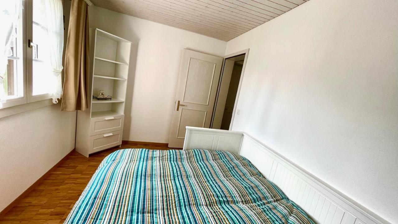 The Swiss Paradise 2 Apartment With Garden, Whirlpool, And Mountain Panorama Wirzweli Buitenkant foto